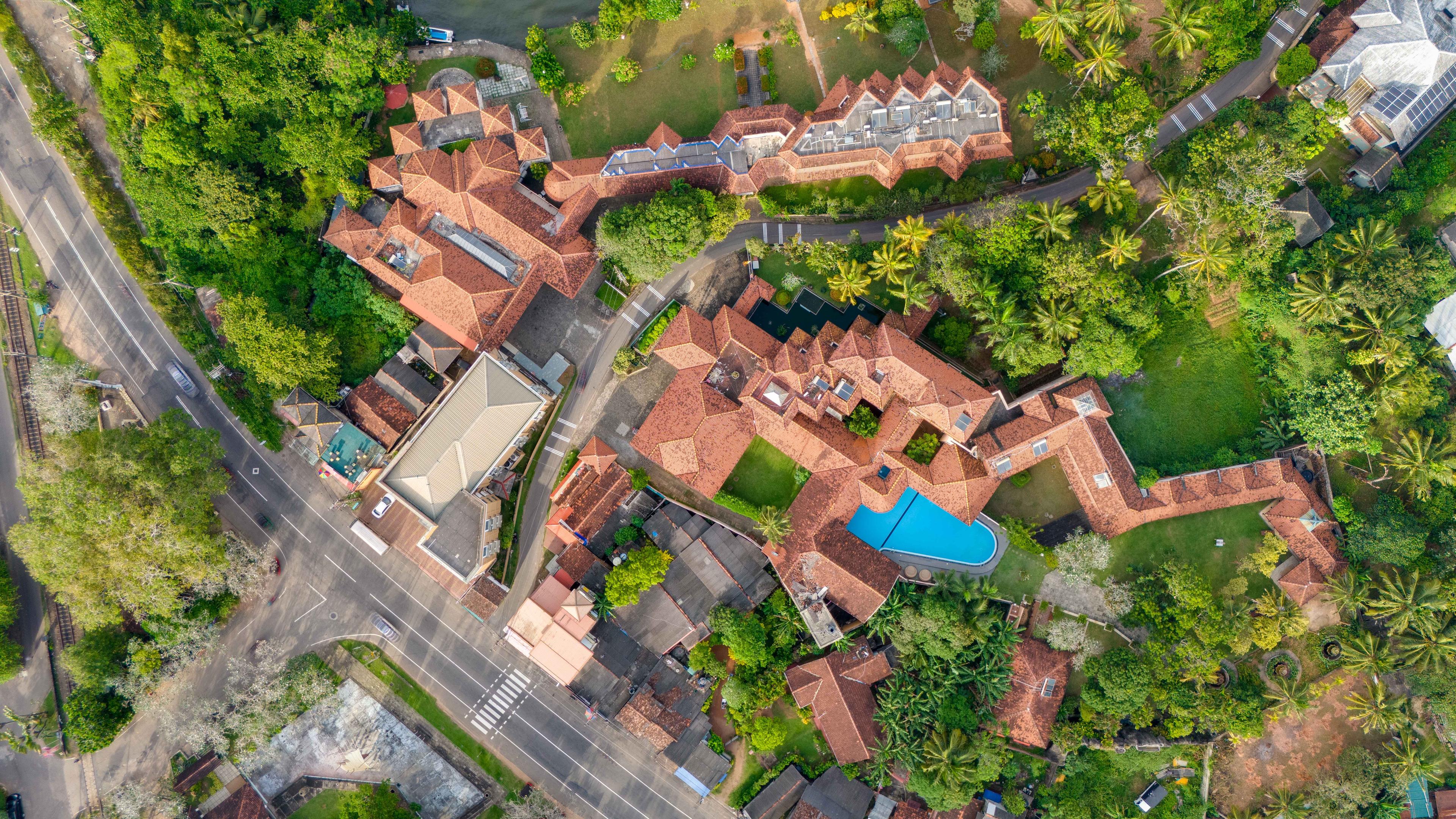 Abstract painting with vibrant colors